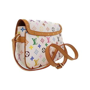 Louis Vuitton Bag Leather Monogram Sologne Shoulder Brown